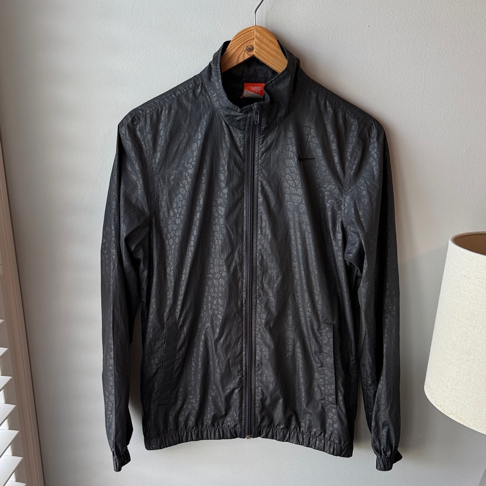 Nike The Athletic Department 2012 Black‎ Patterned Windbreaker